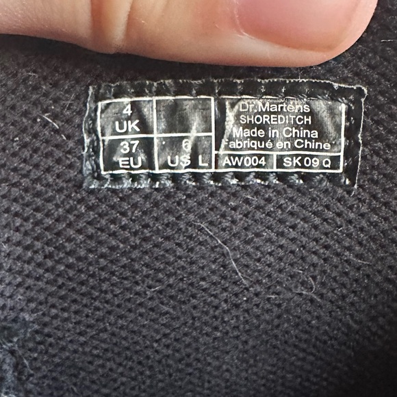 Dr. Martens Sheridan Matte Casual Boots in Black - Picture 6 of 6